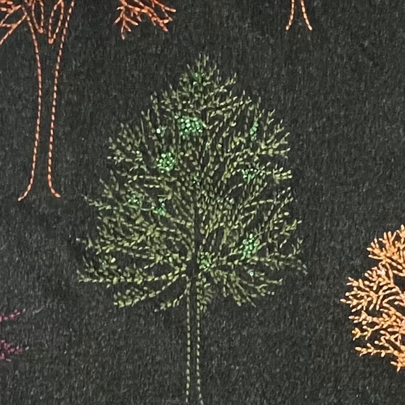 NWT Grace Elements Skirt with Tree Embellishments Sz 12 - Picture 3 of 5